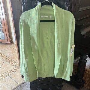 Cyrus Mint Green Women's Open Cardigan